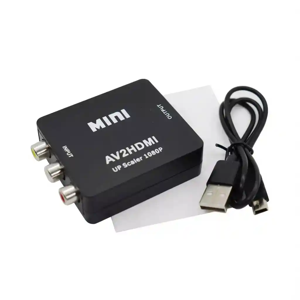 Adaptador Rca (av) A Hdmi 1080p