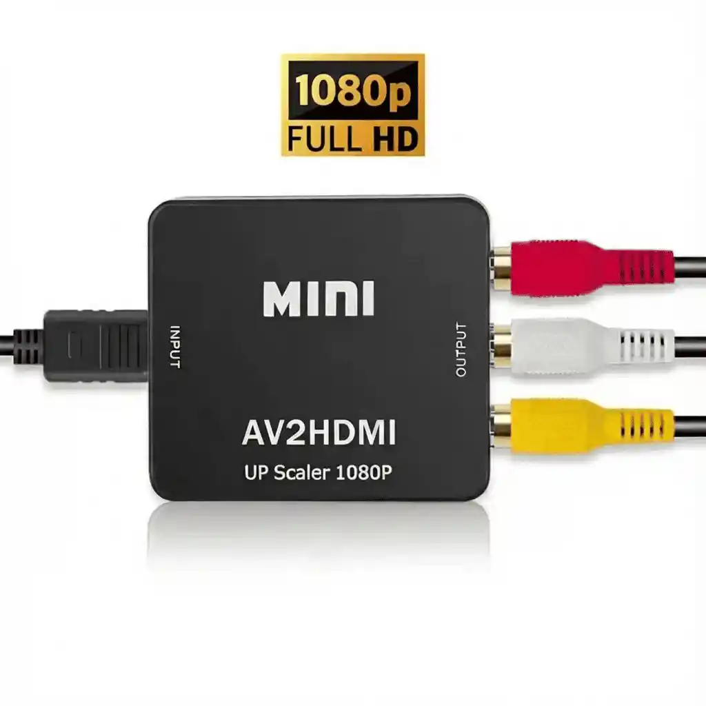 Adaptador Rca (av) A Hdmi 1080p