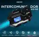 Intercomunicador Moto Kr-m8 Bluetooth Ip66 | Manos Libres Música Fm
