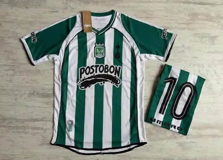 Uniforme Atletico Nacional Del Año 2003 Niño (talla 10)