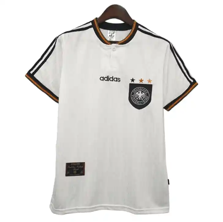 Camiseta Alemania Del Año 1996 Eurocopa Retro (tlla Xl Slim Fit)