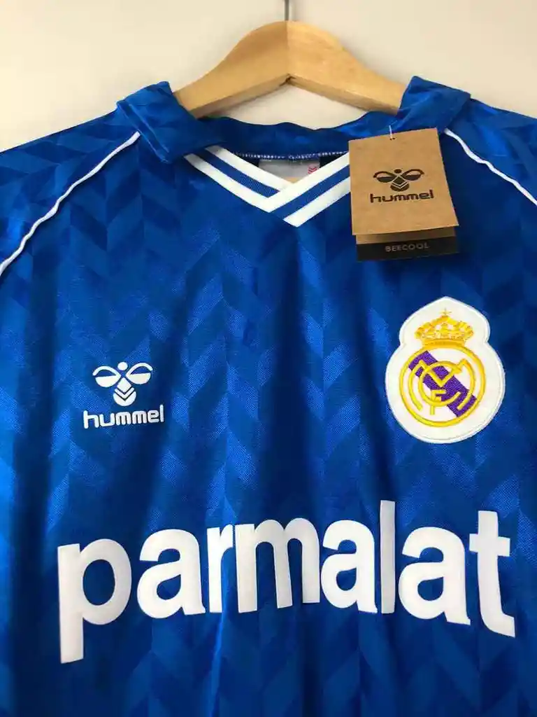 Camiseta Real Madrid Del Año 1986 Iconica Retro (talla L)