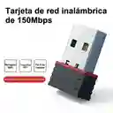 Adaptador Usb A Wifi 150mpbs, Tarjeta De Red Inalambrica