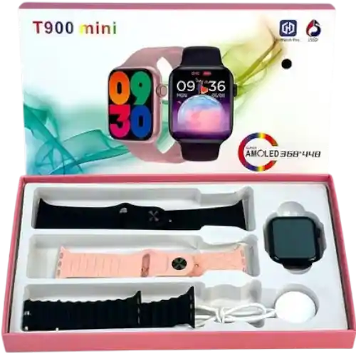 Reloj Inteligente Smart Watch T 900 Mini 3 Manillas