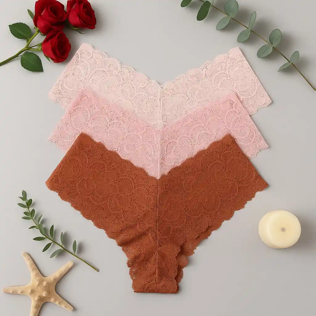 Pack Panty Encaje Comfort – Delicate Edition