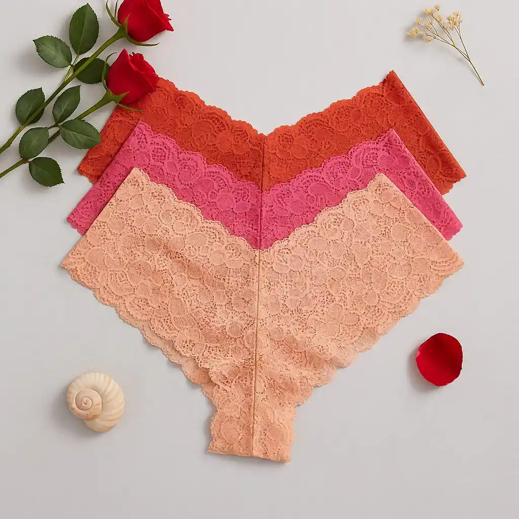 Panty Pack X3 Encaje Comfort – Delicate Edition