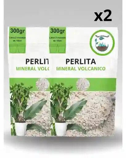 X2 Perlita Aligerar Sustrato Componente Acompañante Planta Hogar Materas Porosa