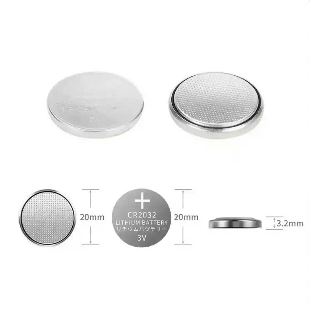 Pila Bateria Litio Cr 2032 3v De Boton Redonda Unidad