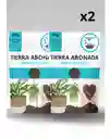 2 Und Tierra Abonada Seleccionada 100% Organica Plantas Todo Tipo Cultivos Crecimiento Abono 4kg
