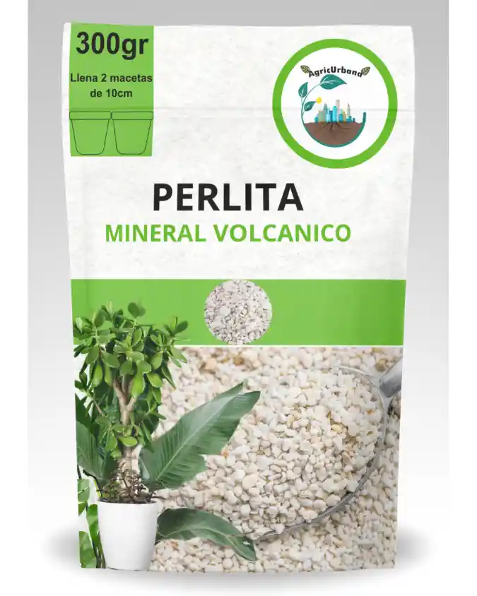Perlita Aligerar Sustrato Componente Acompañante Planta Hogar Materas Porosa