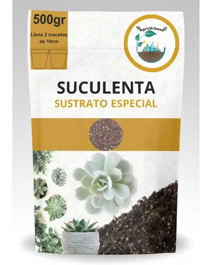 Sustrato Suculenta Planta Ornamental Crecimiento Turba
