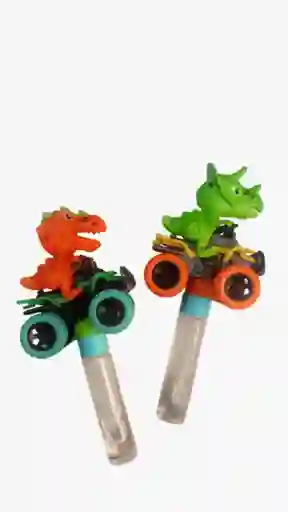 Carro Cuatrimoto Dinosaurio Con Burbujas