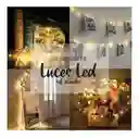 Extensión Alambre Luces X30 Micro Led 3 Metros Decorativas Funciona Con Pila