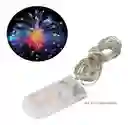 Extensión Alambre Luces X30 Micro Led 3 Metros Decorativas Funciona Con Pila