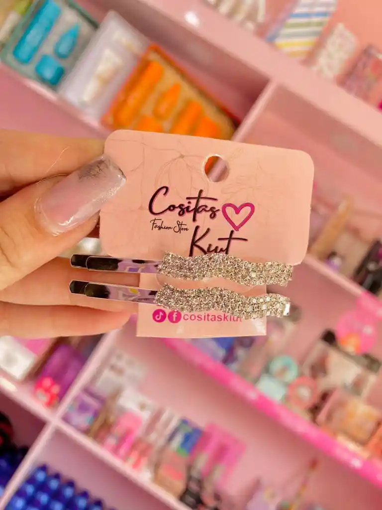 💖 Pinzas Murano Deluxe X2 – Dorado O Plateado 💖