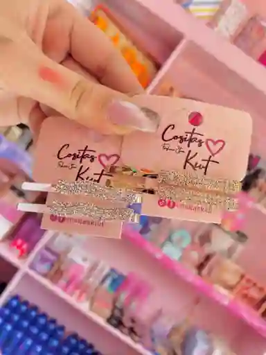 💖 Pinzas Murano Deluxe X2 – Dorado O Plateado 💖