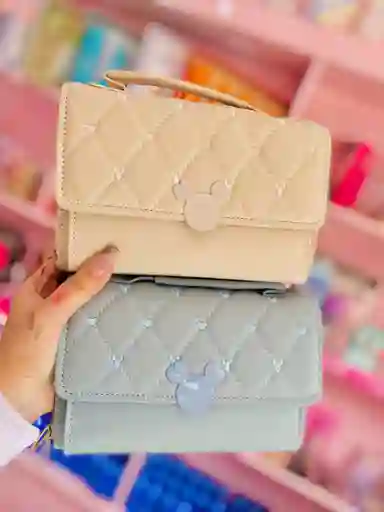 👜 Bolso Acolchado Cute Con Diseño De Mickey ✨