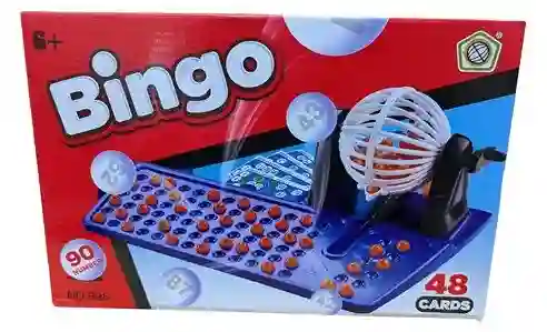 Juego De Mesa Bingo X48 Cartones Y X90 Numeros