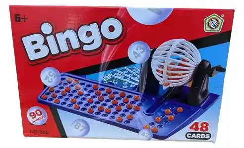 Juego De Mesa Bingo X48 Cartones Y X90 Numeros