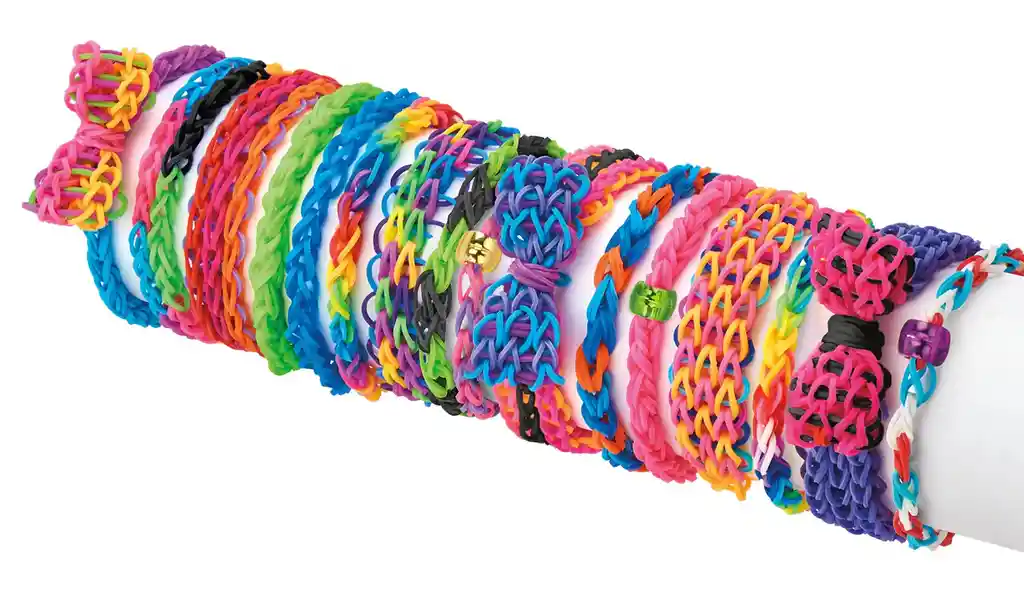 Kit Loom Bands Para Hacer Manillas De Caucho, Loom Bands