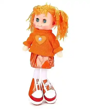 Muñeca De Trapo Lana Sonriente Y Esponjosa De Juguete Para Niñas Con Luces Y Música Colores Surtidos Viene En Bolsa