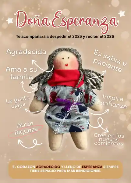 Kit De Año Viejo 2025 - Tradición Colombiana Fin De Año