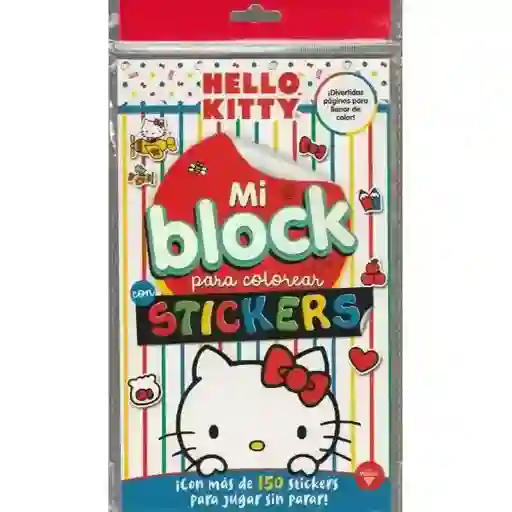 Mi Block Para Colorear Hello Kitty Stickers