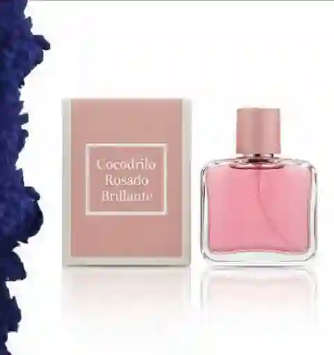 Perfume Fragancia Mujer Cocodrilo Rosado Brillante