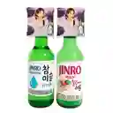 Jinro Soju Durazno_peach_vodka Coreana_kimchi