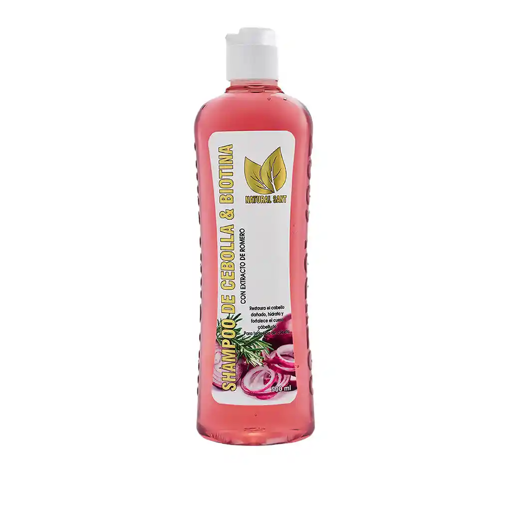 Shampoo De Cebolla, Romero Y Biotina X500 Ml Natural