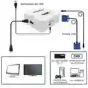 Adaptador De Video De Vga A Hdmi 1080p Con Audio