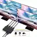 Divisor Splitter Duplicador De Video 4 Puertos Salidas 1080p 4k