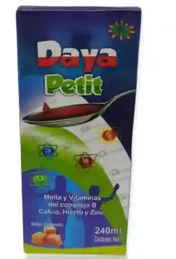 Daya-petit Malta Vitaminas Del Complejo B Calcio Hierro Y Zinc