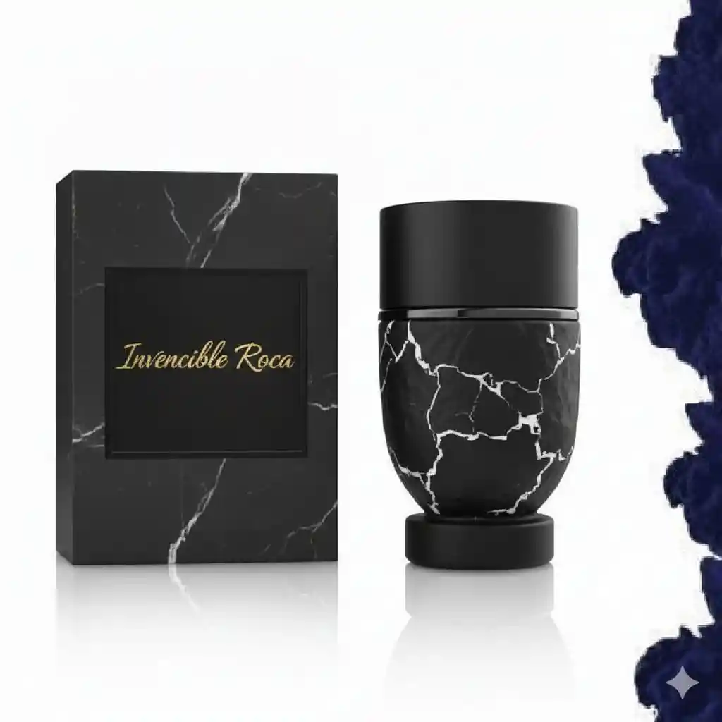 Perfume Fragancia Hombre Invencible Roca