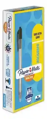 Lapicero Kilometrico X12 Negro Paper Mate