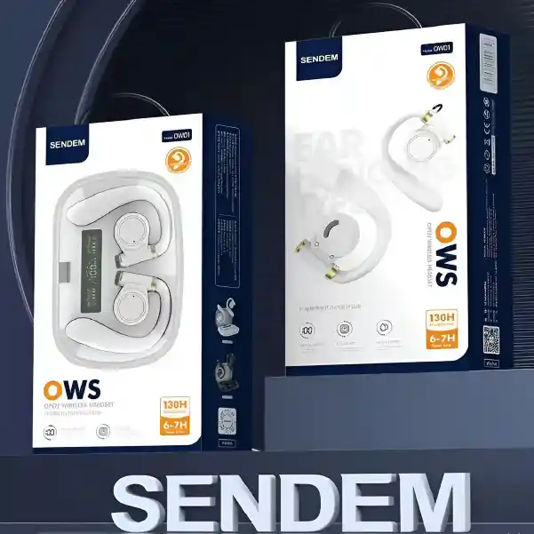 Audífonos Inalambricos Conducción Osea Externo