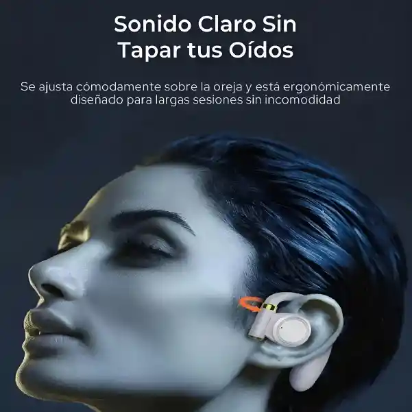 Audífonos Inalambricos Conducción Osea Externo