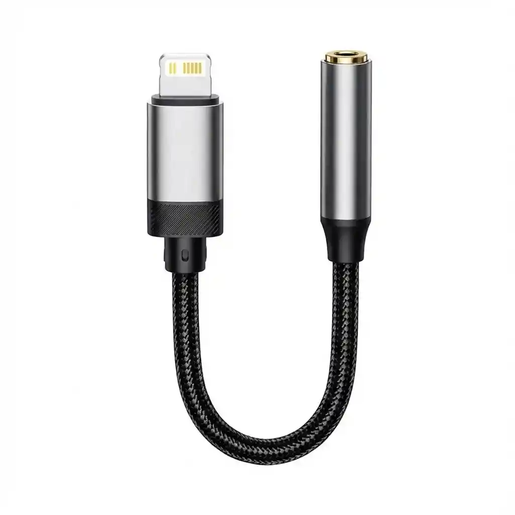 Adaptador Iphone Lighting A Audifonos 3.5mm