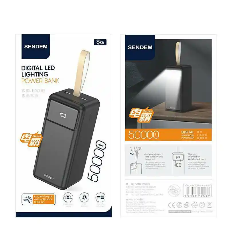 Power Bank – Pantalla Led 50000mah