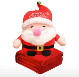 Peluche Con Cobija Ultra Suave Felpa Navidad