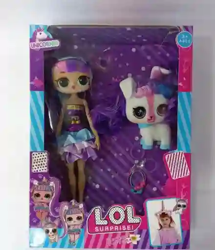 Juguete Muñeca Lol Y Accesorios