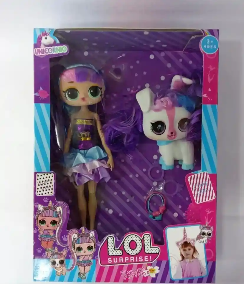 Juguete Muñeca Lol Y Accesorios