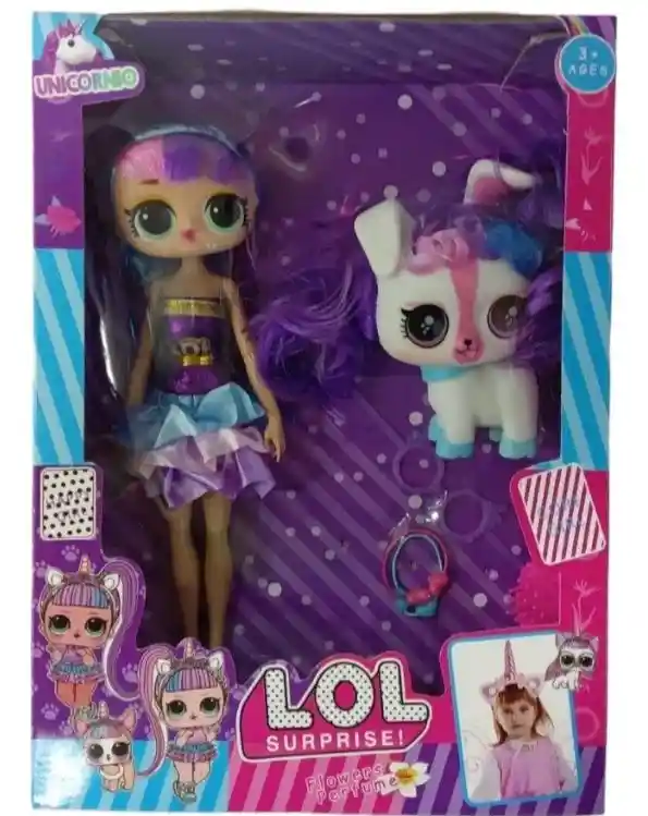 Juguete Muñeca Lol Y Accesorios