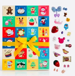 Calendario De Adviento Niña Princesa De Amor 30 Productos - Regalo De Navidad - Regalo De Accesorios