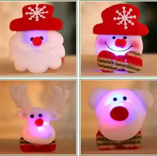 Prendedor Luz Navideño Merry Christmas Navidad