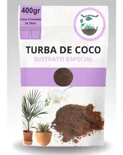 Turba Coco Sustrato Planta Aireación
