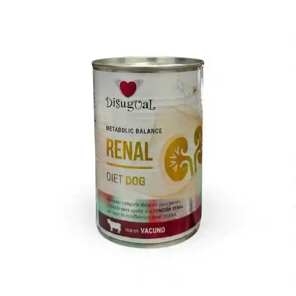 Disigual Lata Medicada Renal Para Perro A Base De Res