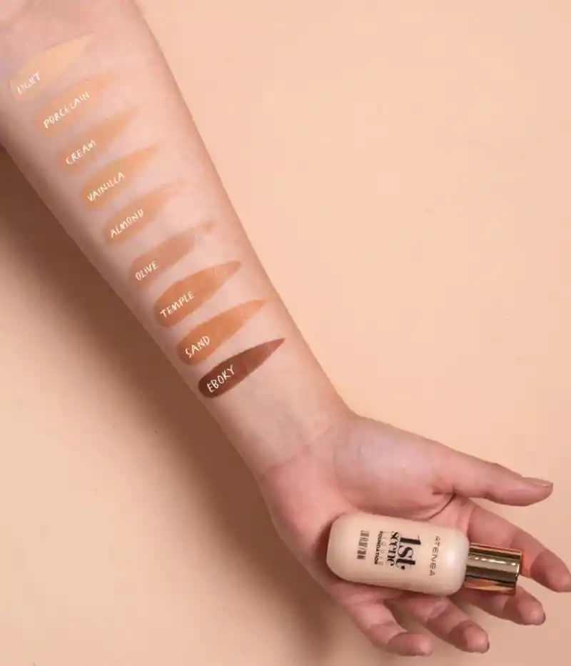 Base De Maquillaje Líquida 1st Scene 30ml Vainilla Tono 4 - Atenea