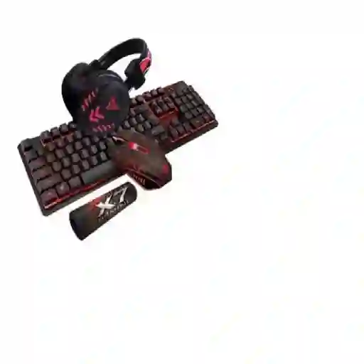 Combo Gamer Teclado Con Luces Mouse , Audífonos Y Pad Mause K59