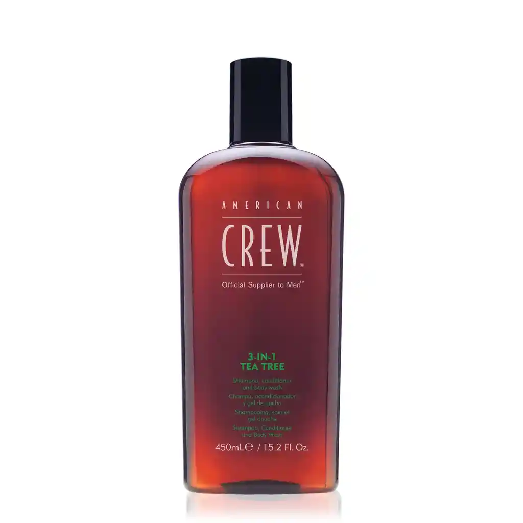 Shampoo-acondicionador Tea Tree American Crew 450 Ml